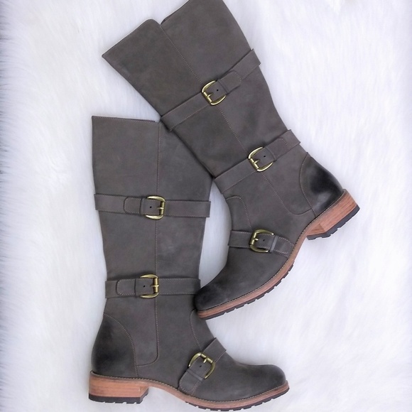 🆕🌿SUNDANCE LEATHER BELTED BUCKLE BOOTS 🌿 - Picture 2 of 8